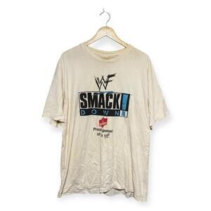 Vintage 90s WWE SmackDown Graphic Tee Hanes Heavyweight XL Men’s